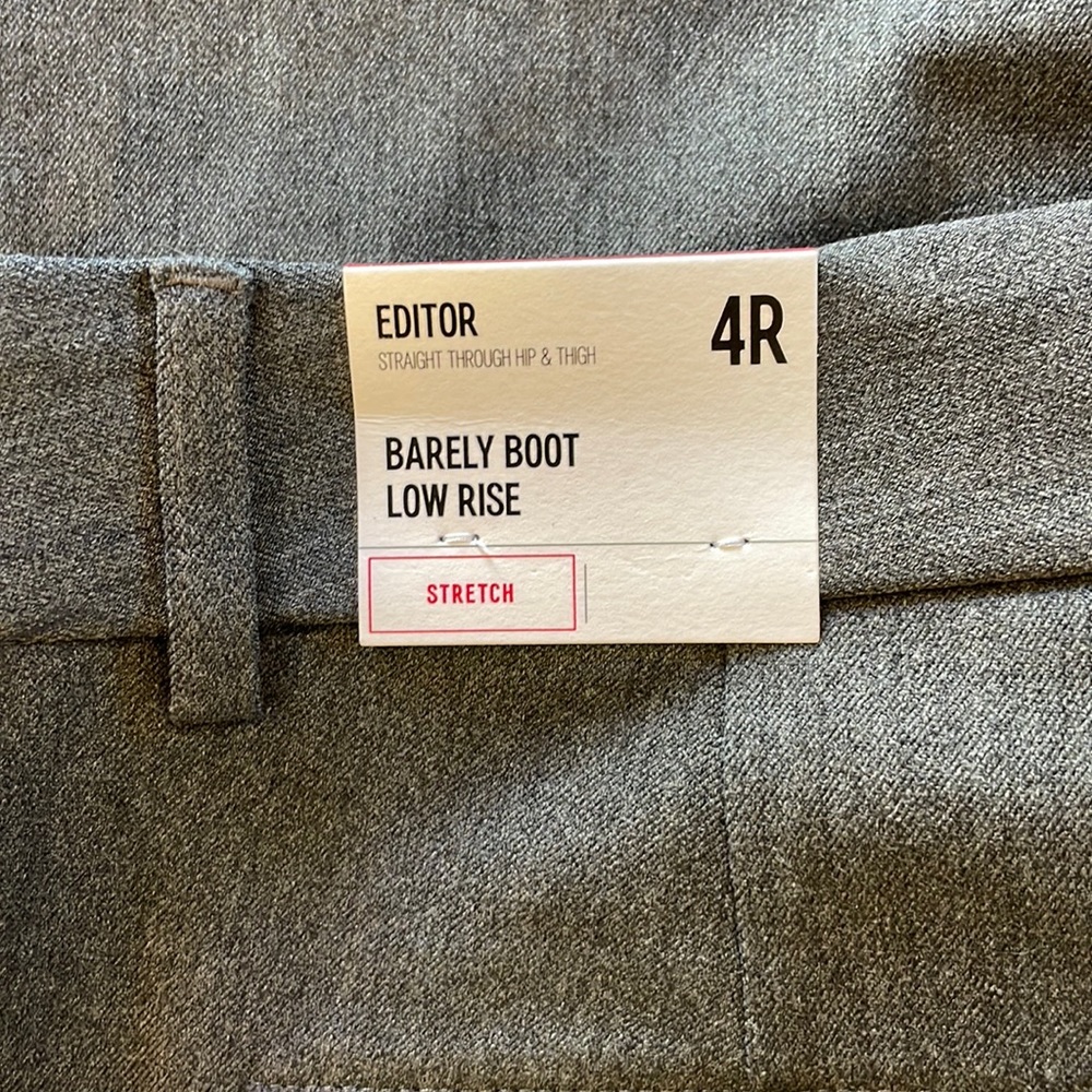 NWT Express Editor barely boot low rise size 4R